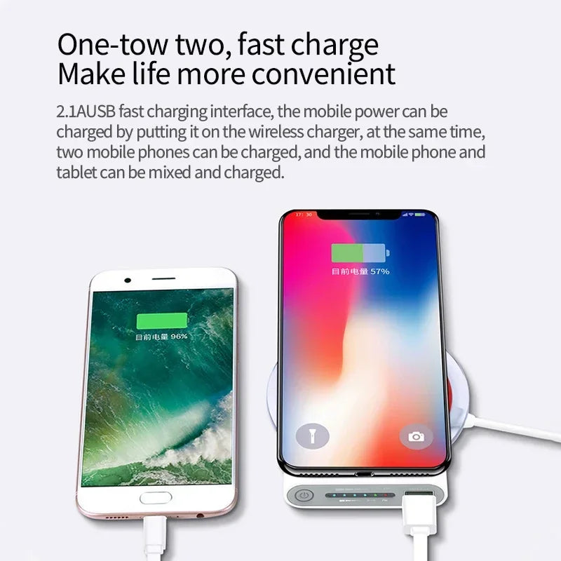 Two-Way Wireless Power Bank