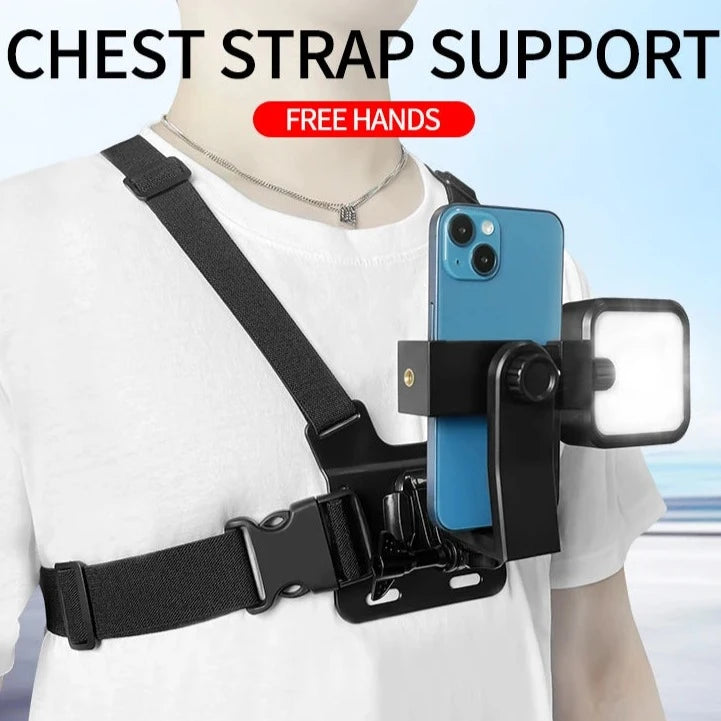 Body Chest Strap Phone Clip