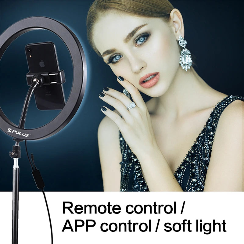 Vlogging Ring Light With Remote